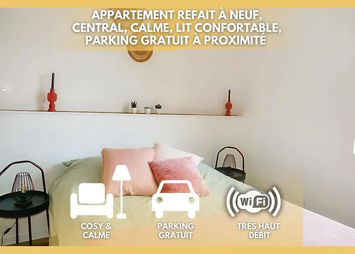 Confort Modernite Centre Ville Parking Gratuit