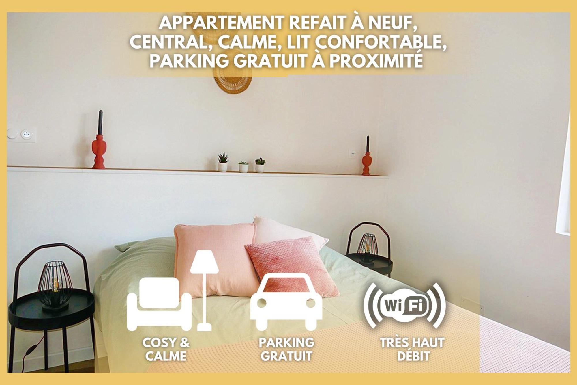 Apartment Confort Modernite Centre Parking Gratuit